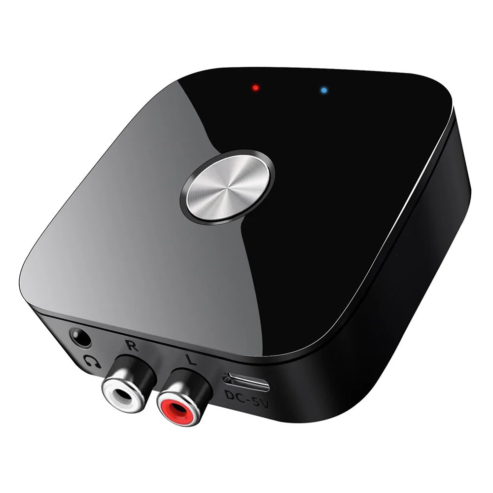 T69 2-in-1 Bluetooth-compatible 5.3 APTX Adaptive Receiver Transmitter Wireless Audio Adapter - 1