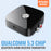 T69 2-in-1 Bluetooth-compatible 5.3 APTX Adaptive Receiver Transmitter Wireless Audio Adapter - 3