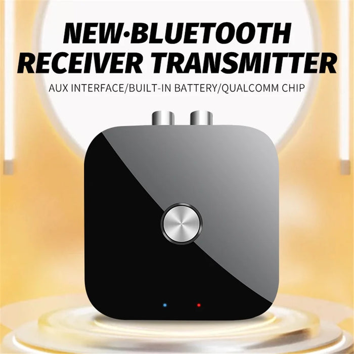 T69 2-in-1 Bluetooth-compatible 5.3 APTX Adaptive Receiver Transmitter Wireless Audio Adapter - 7
