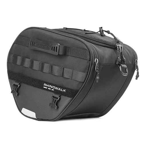 RHINOWALK MTR5001 Motorcycle Seat Front Storage Bag Polyester Motorbike Tail Pannier Pack - 1