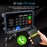 RH-753D For Golf MK5 / Polo / Passat / Jetta 4G+32G 9-inch WiFi HD Player Car FM Radio Reversing Display Music Video Player - 7