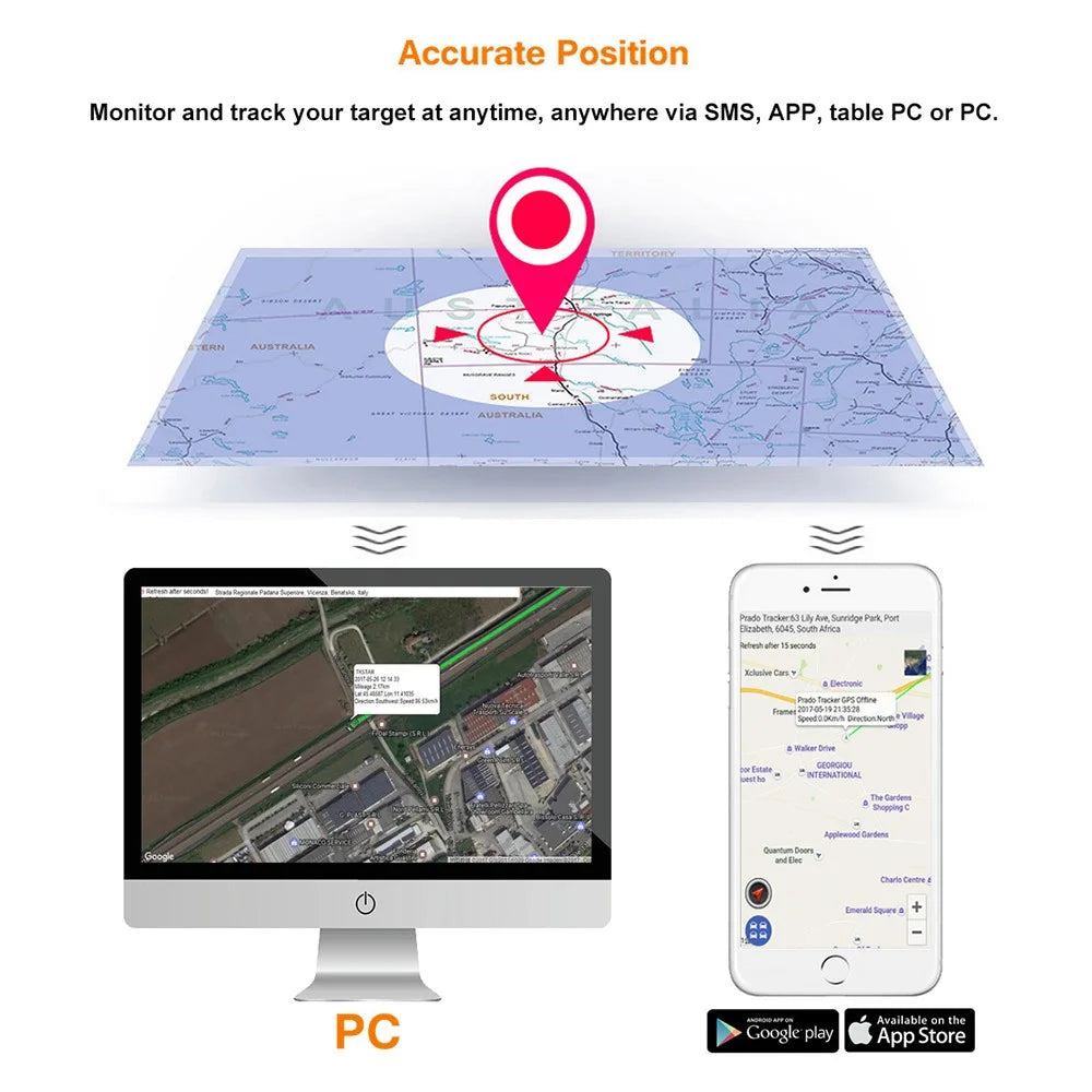 TKSTAR TK905B 2G GPS Tracker 150 Days Standby Vehicle Tracking Magnetic Car Locator - 5