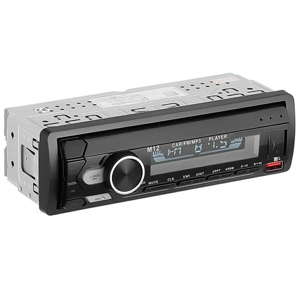 M12 AI Smart Bluetooth-compatible Lossless Music Car MP3 Player FM Radio, Support TF Card - 1