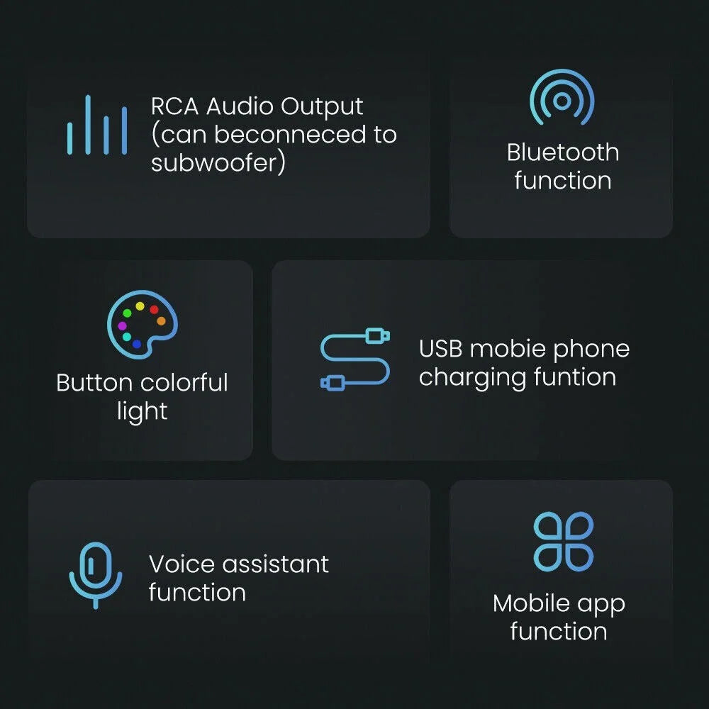 M12 AI Smart Bluetooth-compatible Lossless Music Car MP3 Player FM Radio, Support TF Card - 3