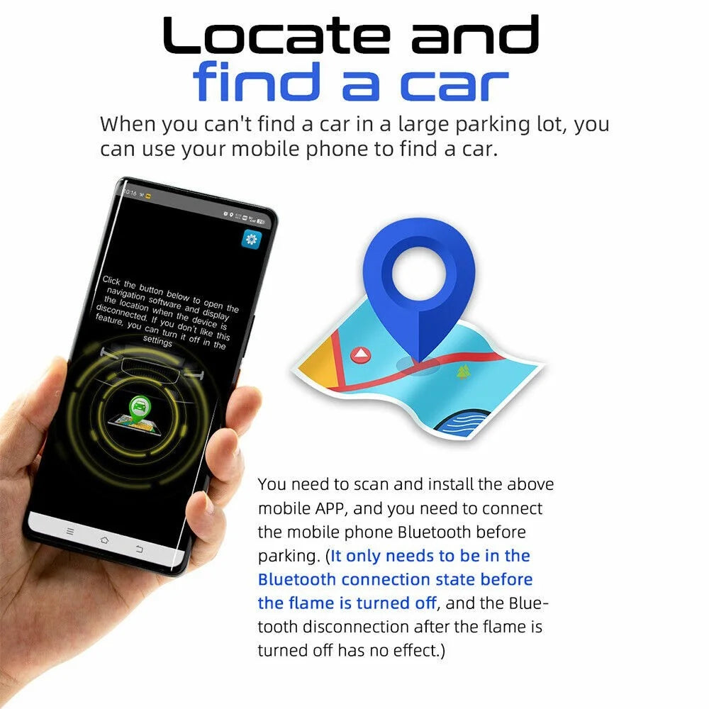 M12 AI Smart Bluetooth-compatible Lossless Music Car MP3 Player FM Radio, Support TF Card - 5