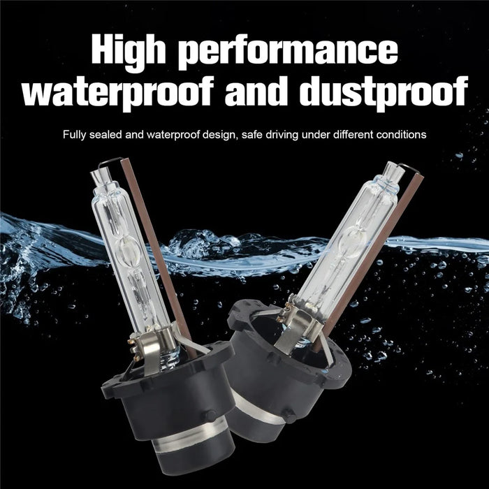 1 Pair EAGLEVISION D2S B0002 4300K Warm White Xenon Headlight Automotive Lighting HID Bulbs - 4