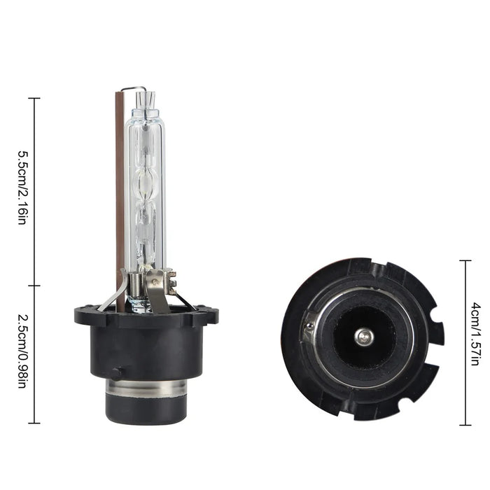 1 Pair EAGLEVISION D2S B0002 4300K Warm White Xenon Headlight Automotive Lighting HID Bulbs - 7