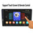 RH753B 9 Inch Touch Screen Car MP5 Player Multimedia Stereo FM Radio with Mic and 4 LED Rear View Camera - 4