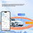 PG09 Portable GPS Tracker 4G Real Time Vehicle Tracking Device for Car / Motorcycle / Truck, 4-Wire Version - Black - 5