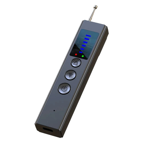 X16 Handheld Detector for Hotel Camera Real Time Scanning Anti Theft Alarm Detector - Black - 1