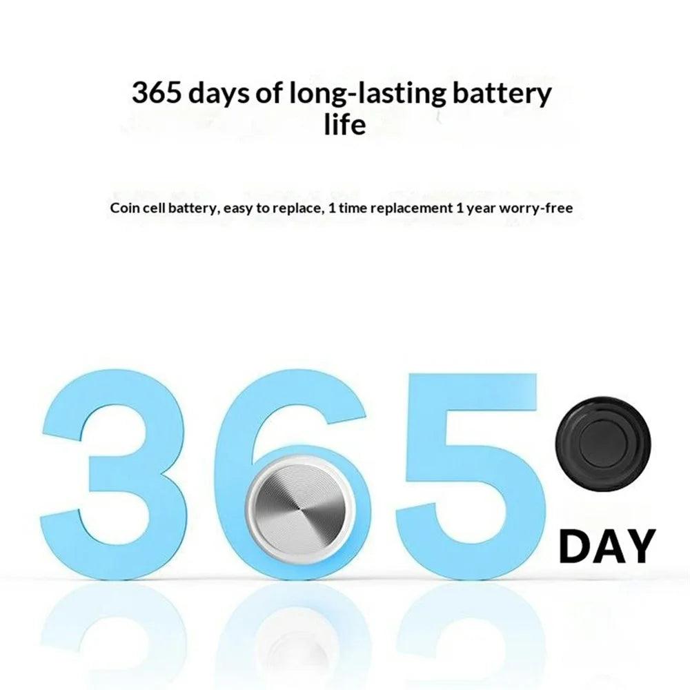 F5 Circular Design Mini Pet GPS Tracker Anti-Lost Device Global Positioning Locator for iOS / Android - Black - 7