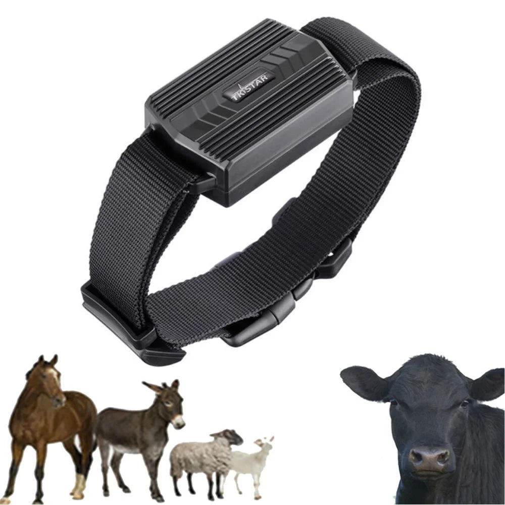 TKSTAR TK935 Anti-lost GPS Animal Tracker 2G Livestock Position Locator for Farm Cow Sheep Horse - Black - 1