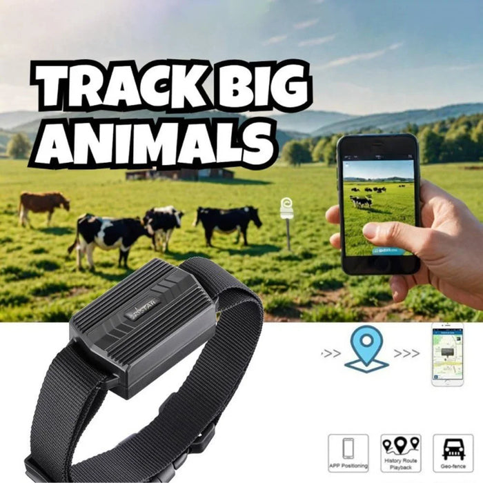 TKSTAR TK935 Anti-lost GPS Animal Tracker 2G Livestock Position Locator for Farm Cow Sheep Horse - Black - 6