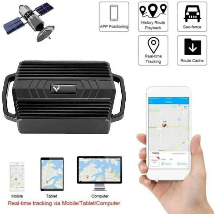 TKSTAR TK935 Anti-lost GPS Animal Tracker 2G Livestock Position Locator for Farm Cow Sheep Horse - Black - 7