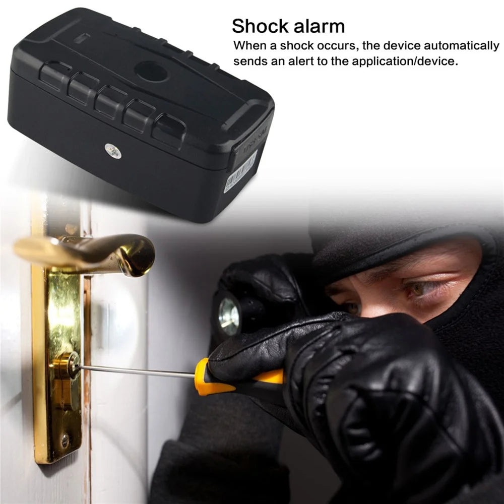 TKSTAR TK918 GPS Tracker Strong Magnet Vehicle Real-time Positioning Fleet Management Long Standby Alarm - Black - 7