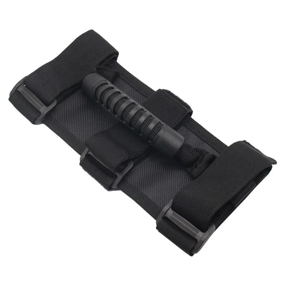 3 Straps Design Oxford Cloth Interior Grab Handle for Jeep Wrangler TJ/YJ/JK - 1