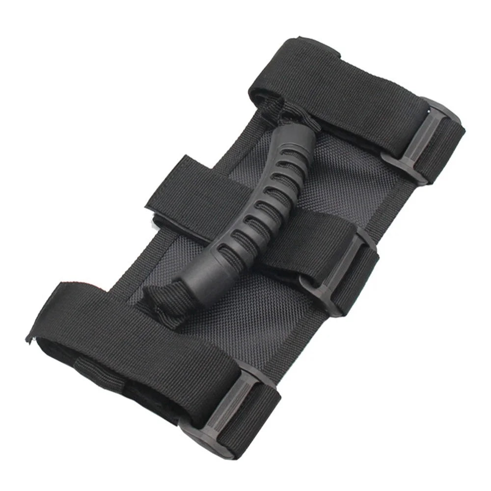 3 Straps Design Oxford Cloth Interior Grab Handle for Jeep Wrangler TJ/YJ/JK - 2