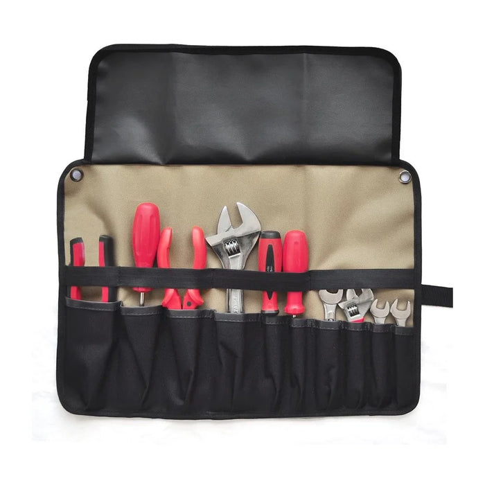 BA-G0012 Portable Tools Storage Roll Pouch Repair Tools Hanging Bag Multi Pockets Organizer - 4