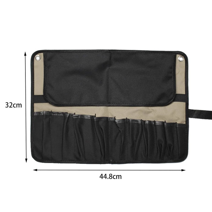 BA-G0012 Portable Tools Storage Roll Pouch Repair Tools Hanging Bag Multi Pockets Organizer - 5