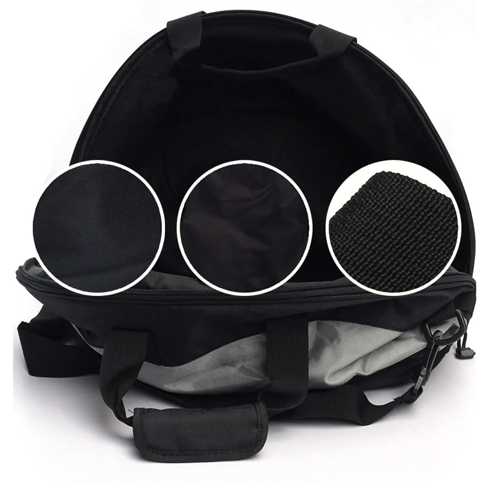 RIDING TRIBE G-XZ-009 Waterproof Motorcycle Helmet Bag Motocross Gear Large Capacity Tail Bag Travel Luggage - 4