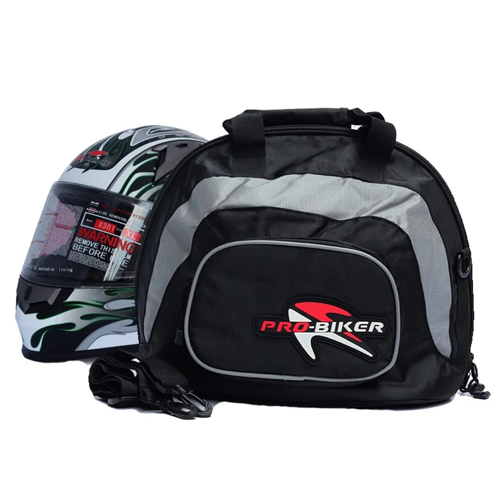 RIDING TRIBE G-XZ-009 Waterproof Motorcycle Helmet Bag Motocross Gear Large Capacity Tail Bag Travel Luggage - 6