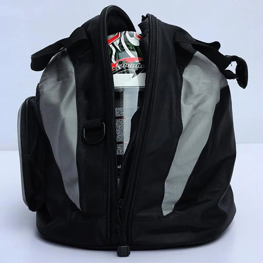 RIDING TRIBE G-XZ-009 Waterproof Motorcycle Helmet Bag Motocross Gear Large Capacity Tail Bag Travel Luggage - 7