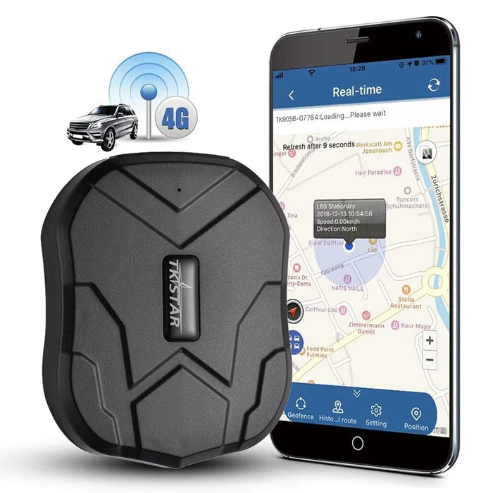 TKSTAR TK905 4G GPS Car Tracker 5000mAh Magnetic Vehicle Locator with Voice Monitoring - 1
