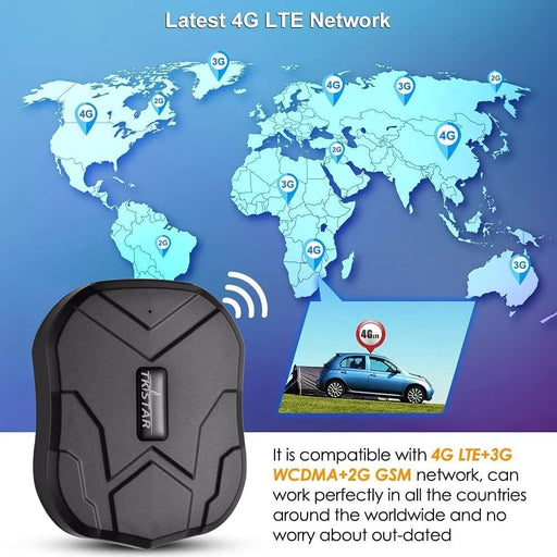 TKSTAR TK905 4G GPS Car Tracker 5000mAh Magnetic Vehicle Locator with Voice Monitoring - 2