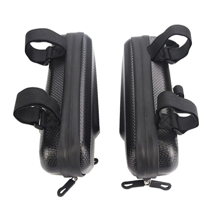 B-SOUL 2Pcs Left and Right Motorcycle Side Bag Waterproof Repair Tools Storage Hard Shell Bag, 2L - 3