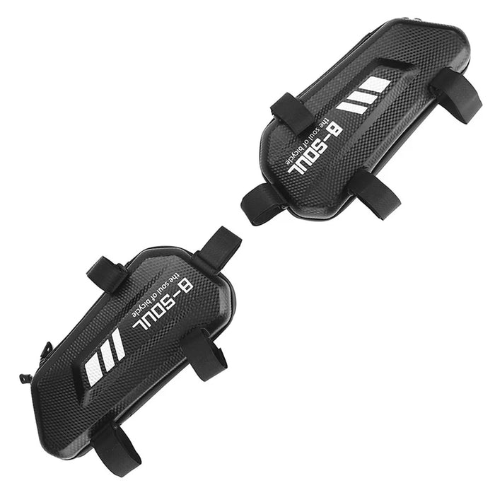 B-SOUL 2Pcs Left and Right Motorcycle Side Bag Waterproof Repair Tools Storage Hard Shell Bag, 2L - 4