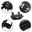 B-SOUL 2Pcs Left and Right Motorcycle Side Bag Waterproof Repair Tools Storage Hard Shell Bag, 2L - 6