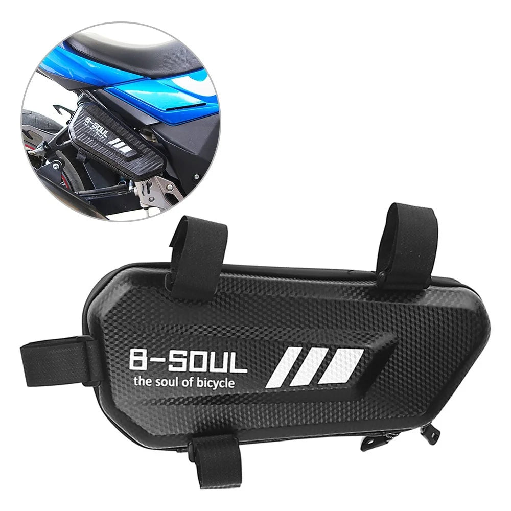 B-SOUL 2L for Motorcycle Electric Vehicle Waterproof Side Bag Repair Tools Storage Hard Shell Bag, Right Side - 1