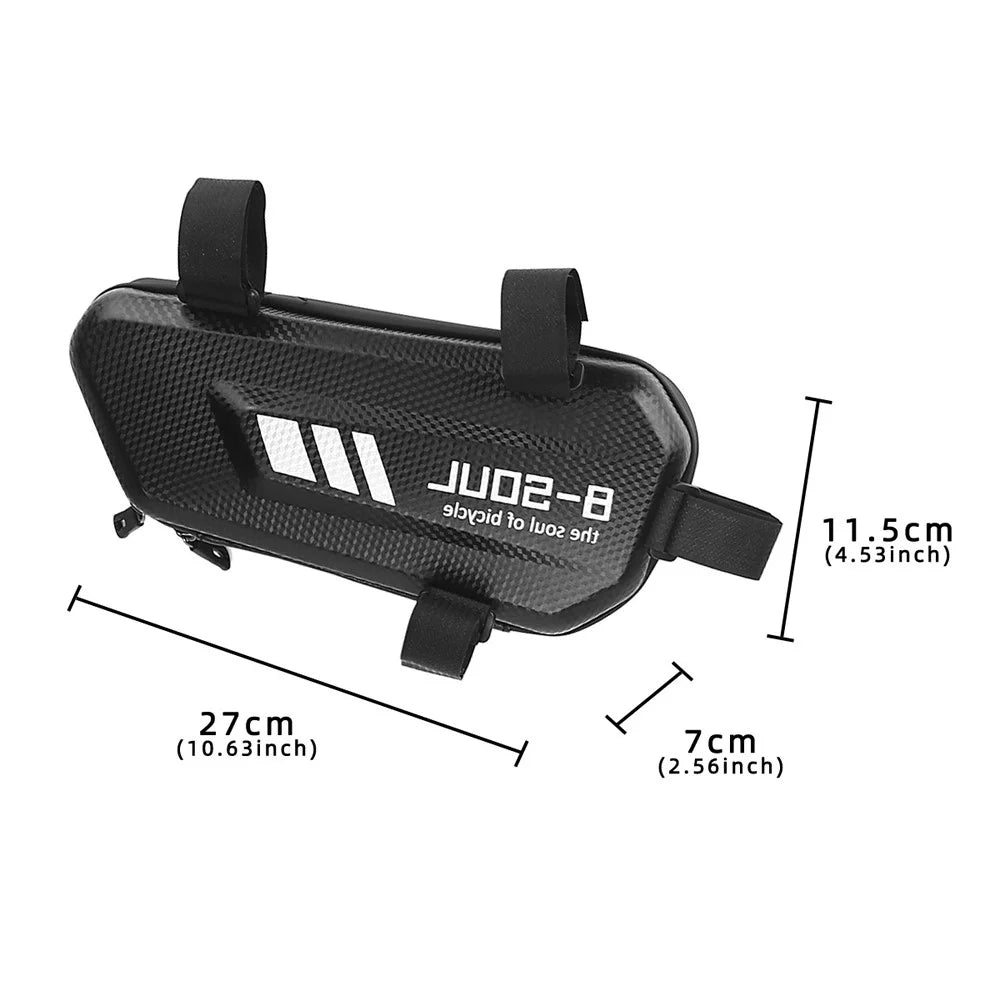 B-SOUL 2L for Motorcycle Electric Vehicle Waterproof Side Bag Repair Tools Storage Hard Shell Bag, Right Side - 6