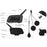 TELEHEER V6 Plus Motorcycle Helmet Bluetooth-compatible Walkie-Talkie with Headset Waterproof BT Wireless Walkie-Talkie Support 1500m Distance - 3