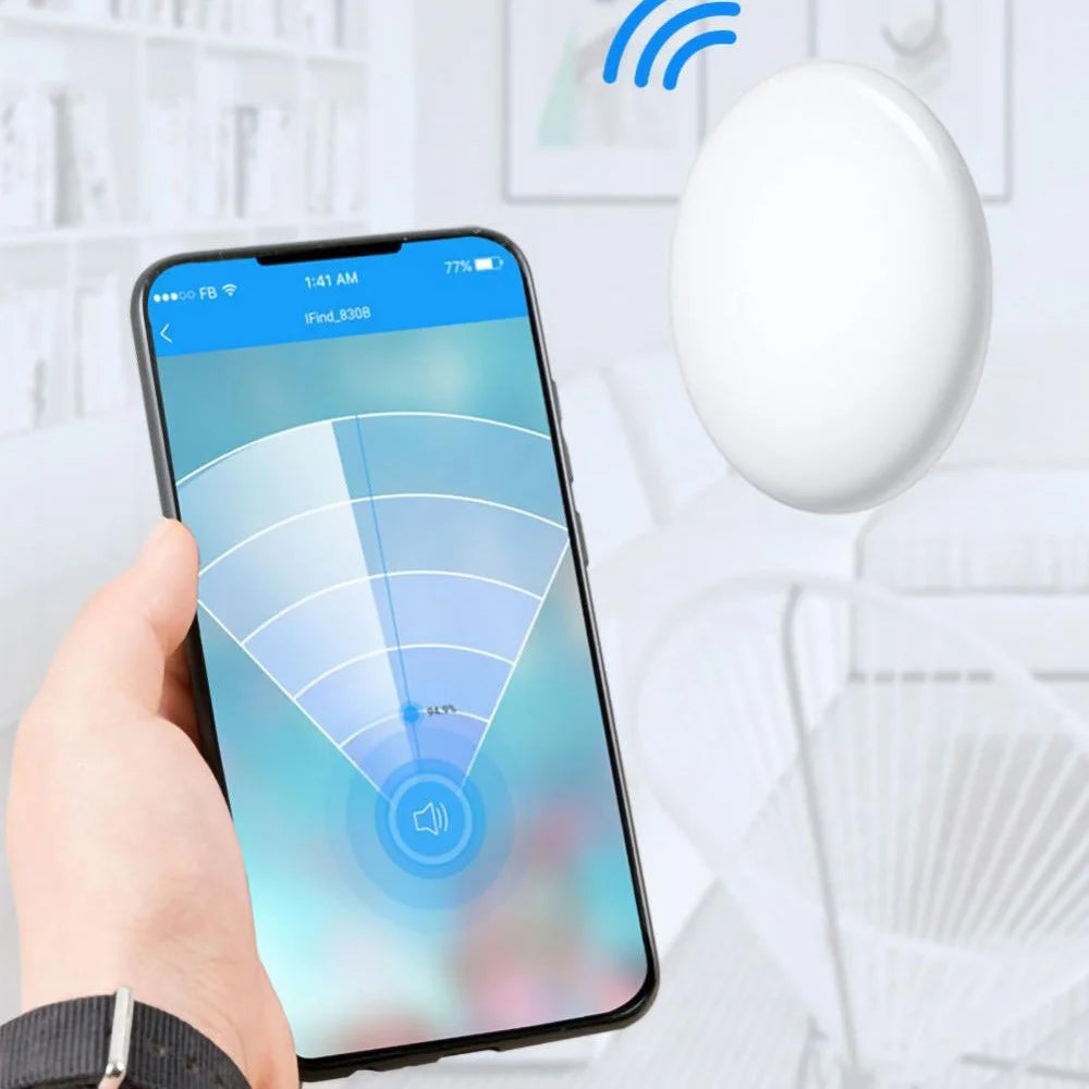 Air Bluetooth-compatible 4.0 Positioning Device Mini Smart Locator Anti-Lost Tracker Keys Finder Compatible with iOS  /  Android - 3