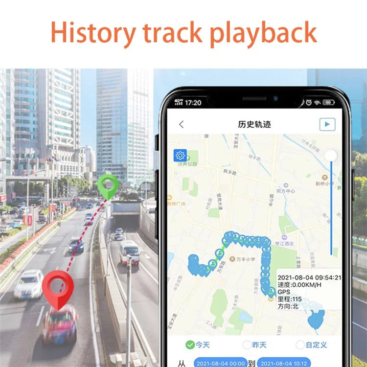 AD-08 GPS Tracker for Cars OBD Plug and Play 4G Locator Anti-Loss Device with Overspeed Alarm - 3