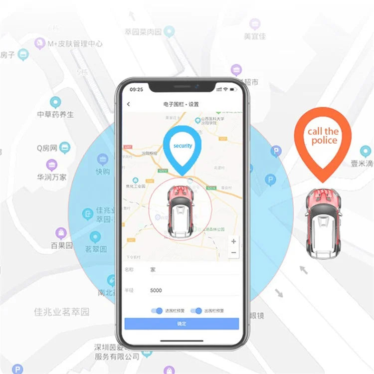 AD-08 GPS Tracker for Cars OBD Plug and Play 4G Locator Anti-Loss Device with Overspeed Alarm - 4