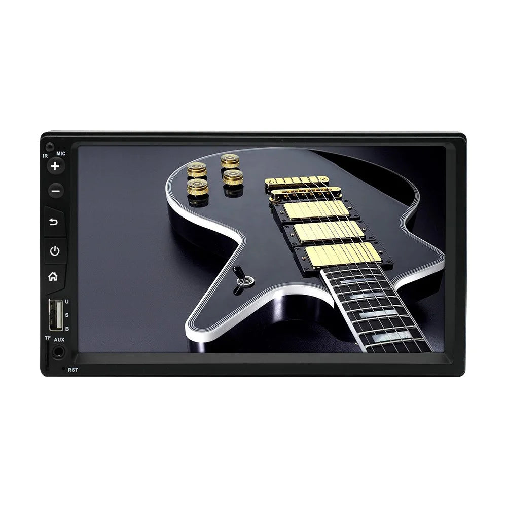 7701B-2 7-inch MP5 Carplayer with 12 Light Camera, Auto Car Center Console Video Recorder - 7