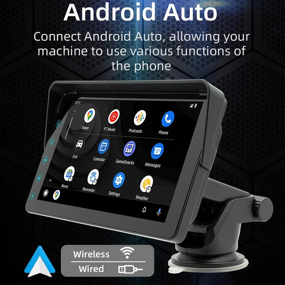 B5311 7-inch Screen Car Bluetooth-compatible MP5 Player Wireless CarPlay Reverse Image Display FM Radio Video Player - 6