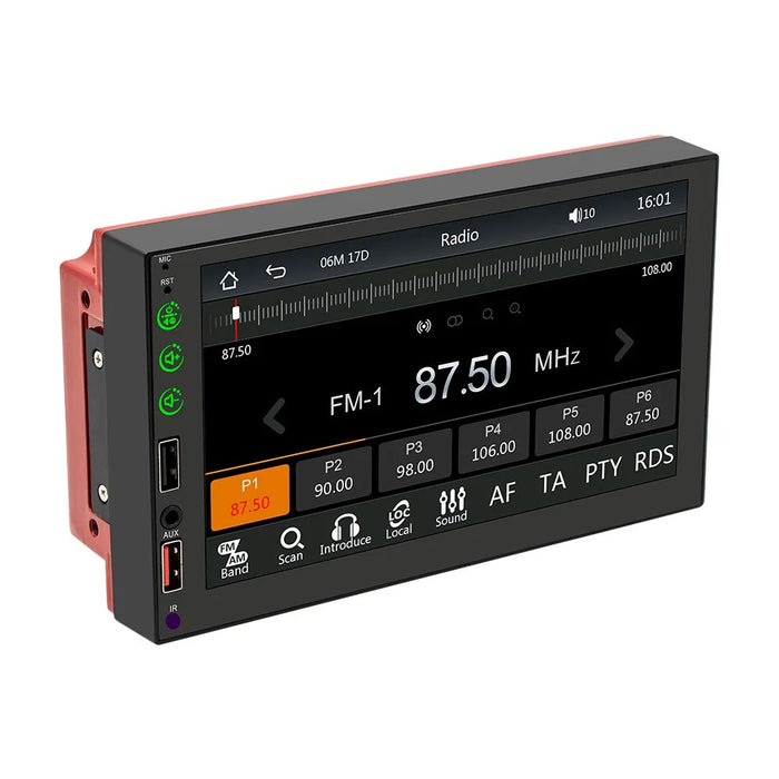 FS03C Car Stereo 7-inch MP5 Player Multimedia Player with Mirror Link Steering Wheel Control - 2