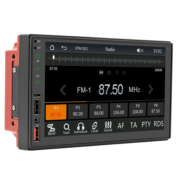 FS02C Car Radio MP5 Player 7" HD Screen Mirror Link Reversing Image FM Radio Receiver - 2