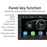 FS02C Car Radio MP5 Player 7" HD Screen Mirror Link Reversing Image FM Radio Receiver - 7