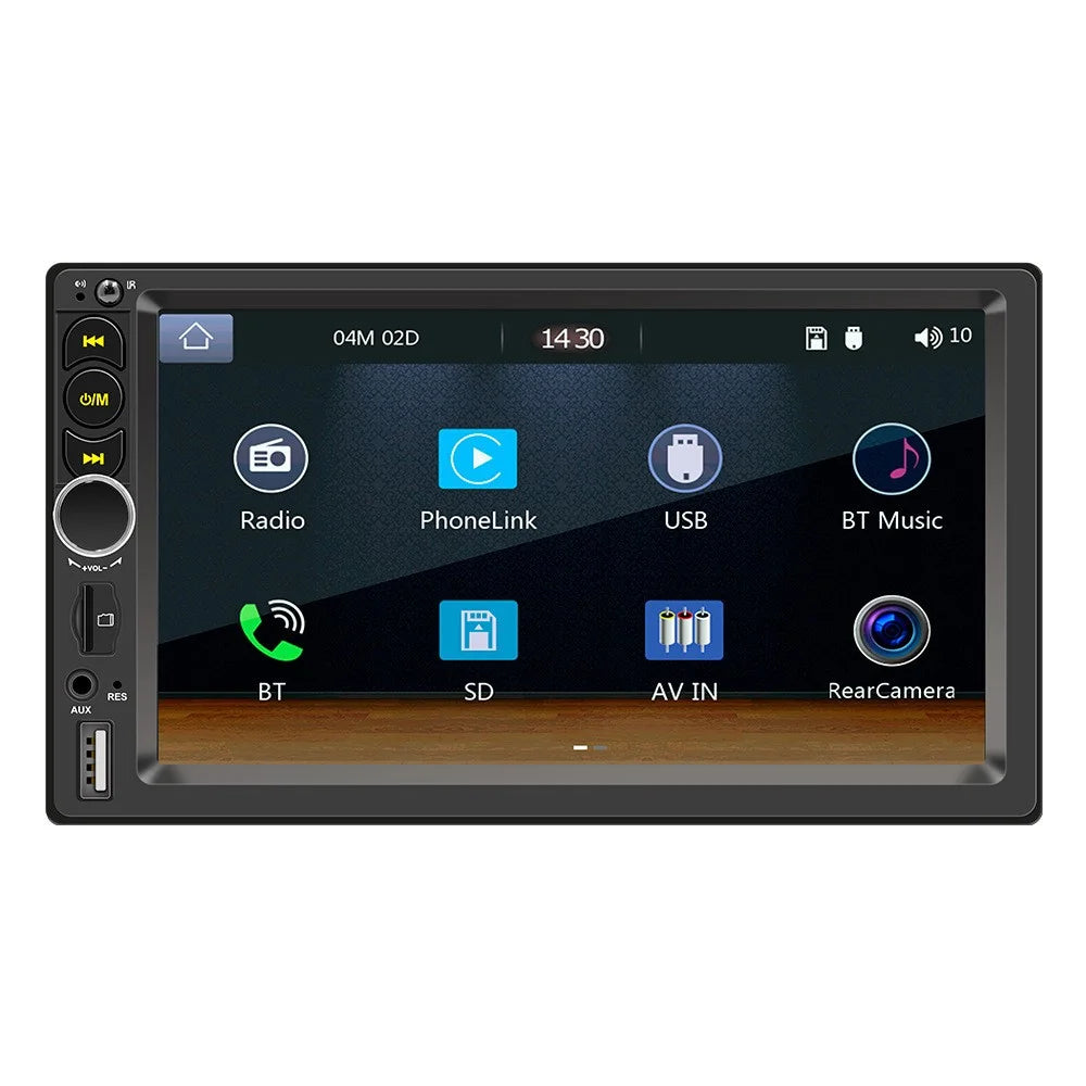 F710C Car Stereo Receiver 7'' Bluetooth-compatible Hands-Free Car Radio FM Receiver MP5 Car Player - 1