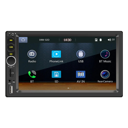 F710C Car Stereo Receiver 7'' Bluetooth-compatible Hands-Free Car Radio FM Receiver MP5 Car Player - 1