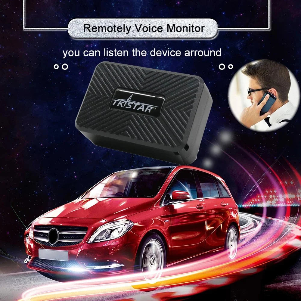 TKSTAR TK913 Car GPS Tracker 2G GPRS Locator with Automatic Voice Monitoring, Free Web APP - 4