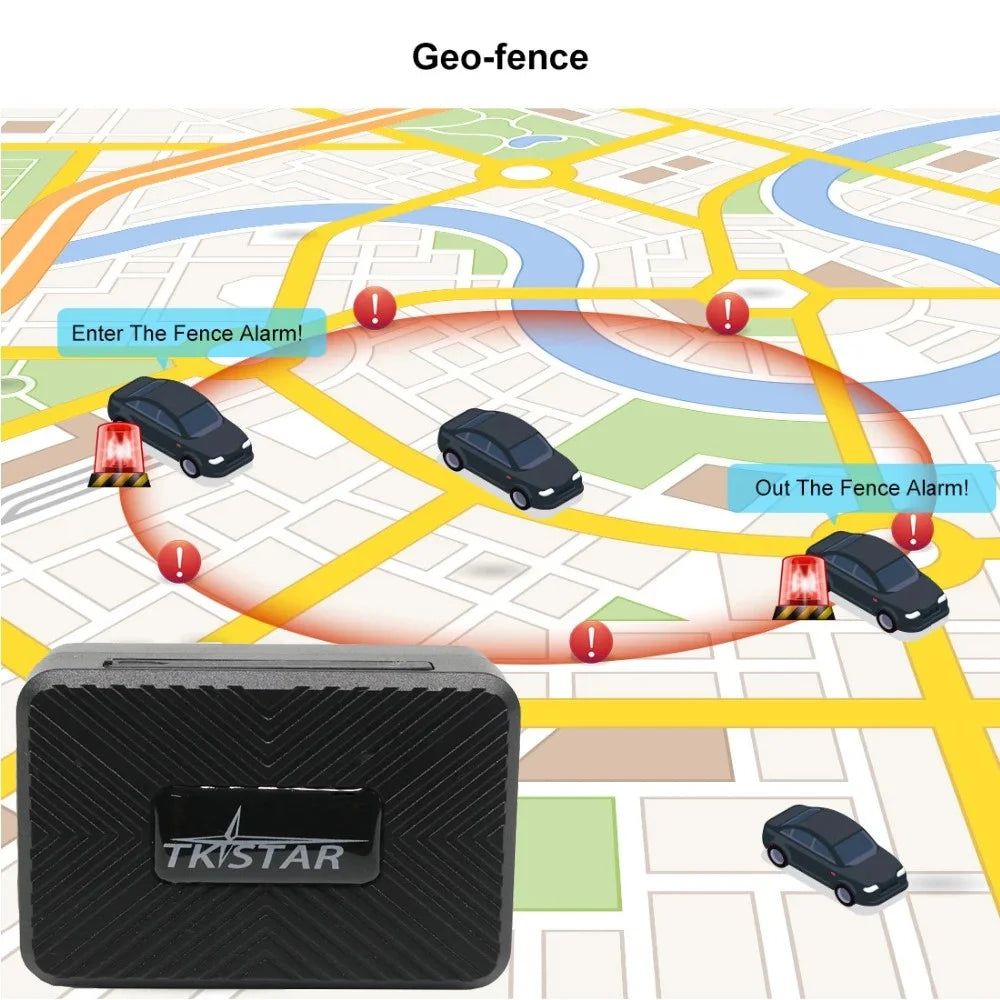 TKSTAR TK913 Car GPS Tracker 2G GPRS Locator with Automatic Voice Monitoring, Free Web APP - 6