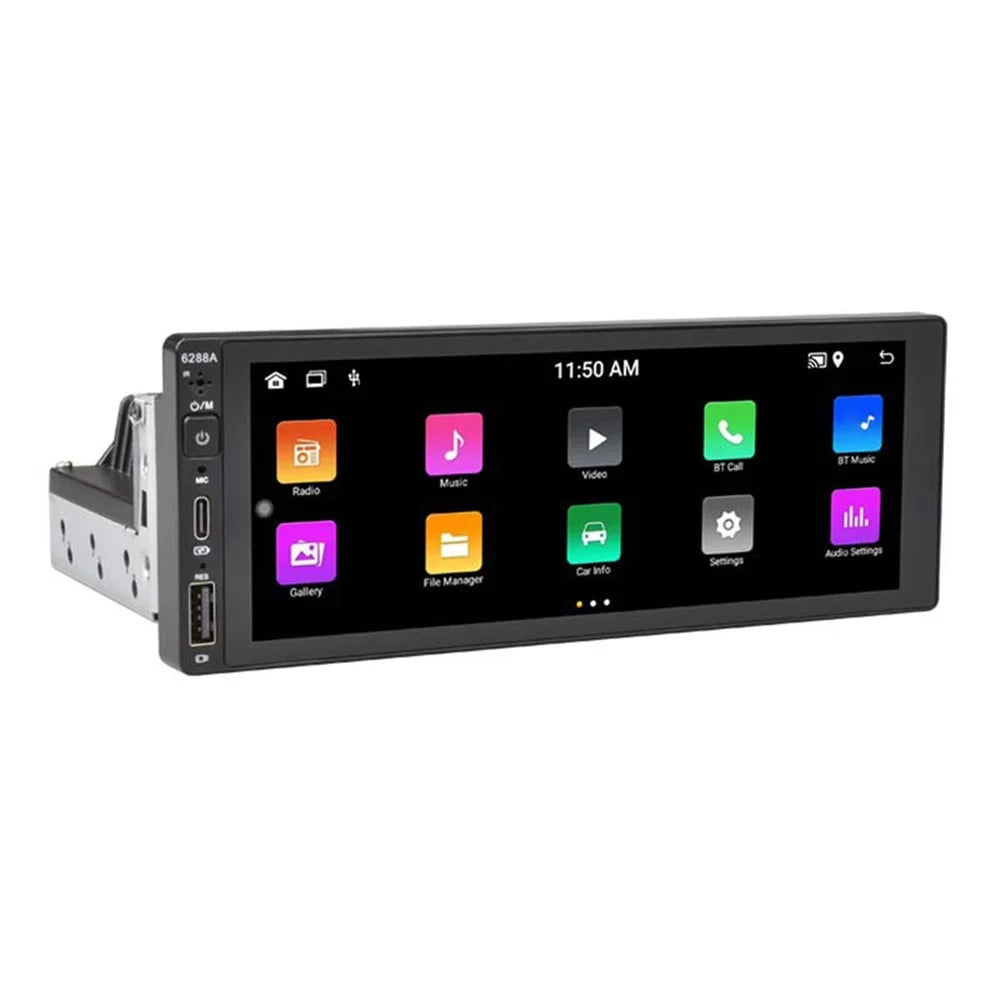 6288A 6.9-inch IPS Screen Android Wireless Car Play Mobile Phone Bluetooth-compatible Player 2+32G - 1
