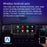 6288W 6.9-Inch IPS Screen Wireless Car Play Single DIN Capacitive Bluetooth-compatible MP5 Player - 7