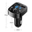 Car Bluetooth-compatible 5.0 FM Transmitter Receiver Bluetooth-compatible Audio Player Car Kit with Dual USB Ports for U Disk/Phone Charger - 7
