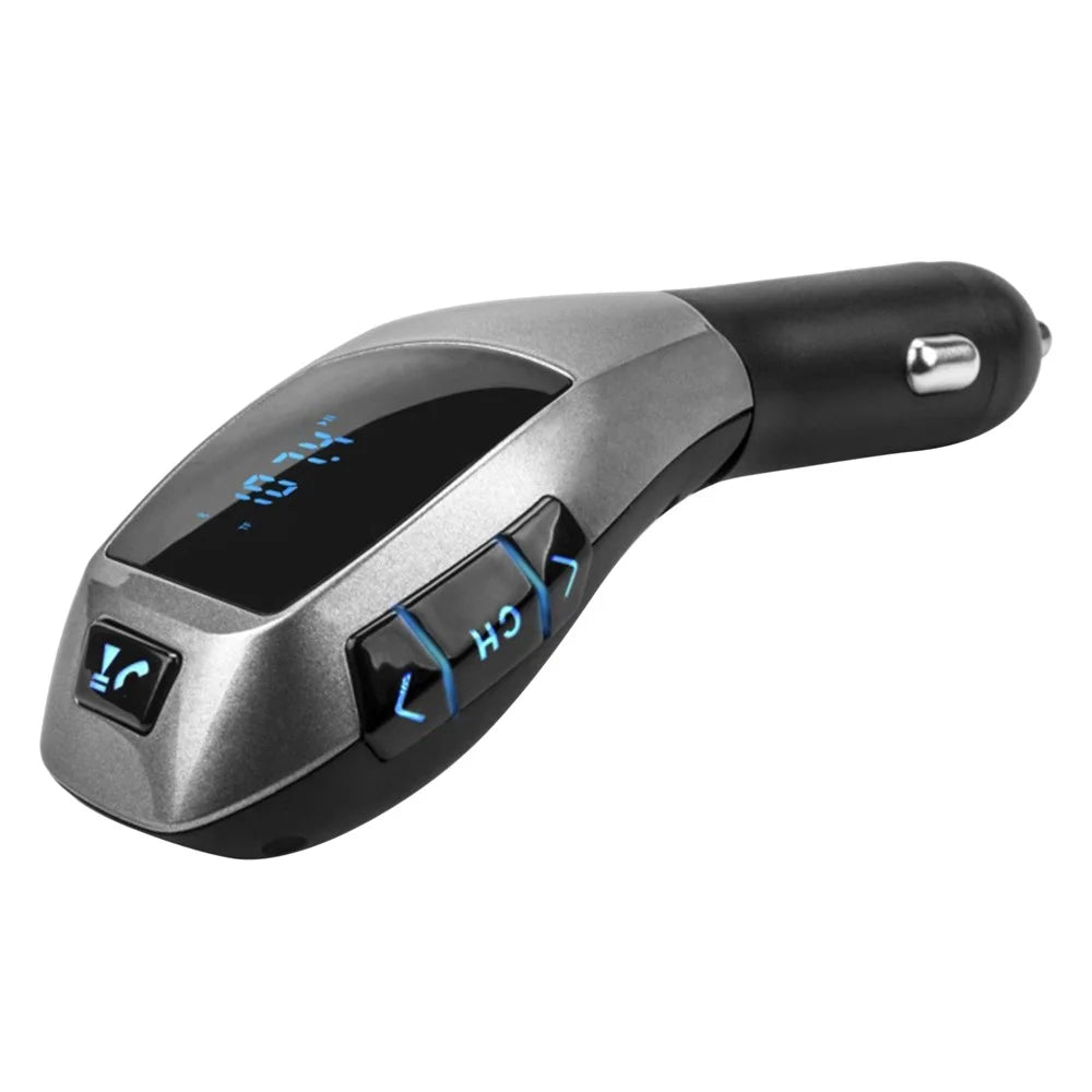 X5 Wireless Bluetooth-compatible MP3 Player Audio Music Stereo Adapter USB Phone Charger Car Charger - 1
